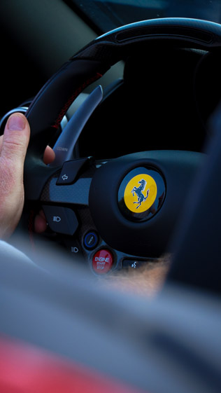 Shooting Ferrari Mon travail